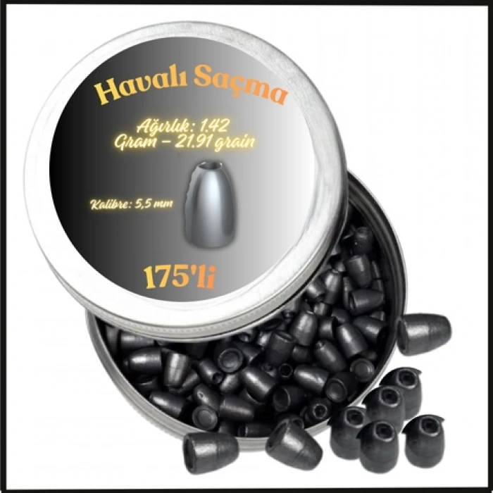 Uyguna-Yakala 5.5 mm (175li)- Havalı Saçma -AC.095