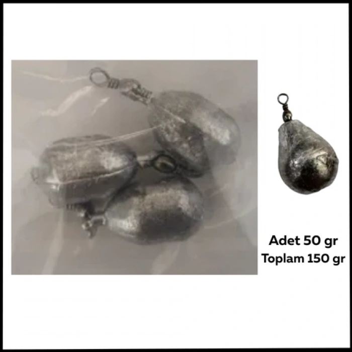 Uyguna-Yakala 50 gr-150 gr Fırdöndü Kurşun-SUN.106