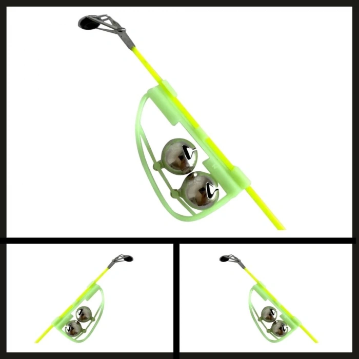 Uyguna-Yakala Çiftli Plastik Fosforlu Kamış Zili-LER.022