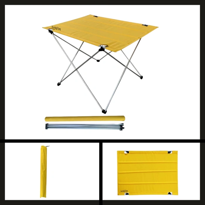 Uyguna-Yakala Sarı 54001 Argeus Katlanabilir Alüminyum Masa-MLZ.175