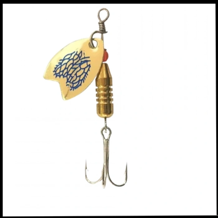 Uyguna-Yakala 6 Gr - Altın Alabalık Turna Döner Olta Kaşık -PRH19
