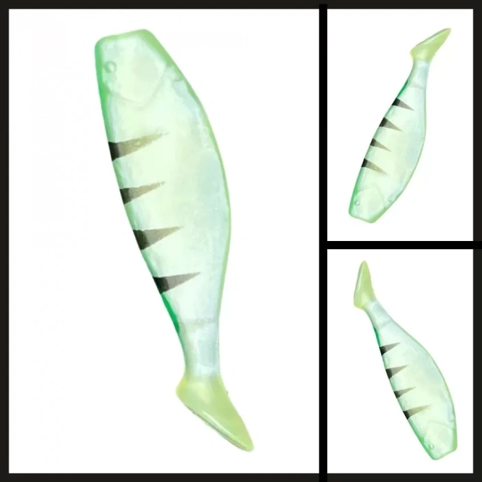 Uyguna-Yakala 8 Cm (17080-p010) Savex Bongo Yeşil-kaplan Balık-YEM.096