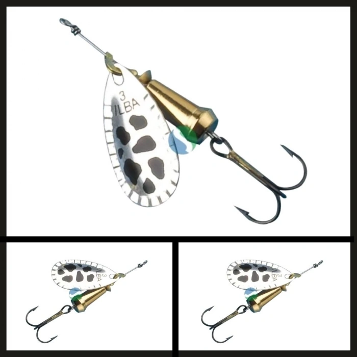 Uyguna-Yakala 95an3 Gümüş/siyah No:3 Spark Eco Döner Kaşık-KAŞ.221