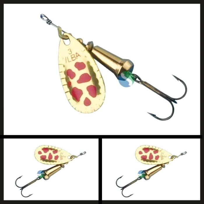 Uyguna-Yakala Altın/kırmızı No:2 95or2 Ilba Spark Eco-KAŞ.384