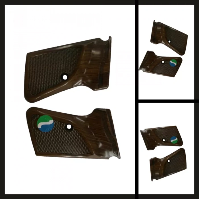 Uyguna-Yakala Ahşap Combat  Görünümlü Plastik Kabze-BZE.022