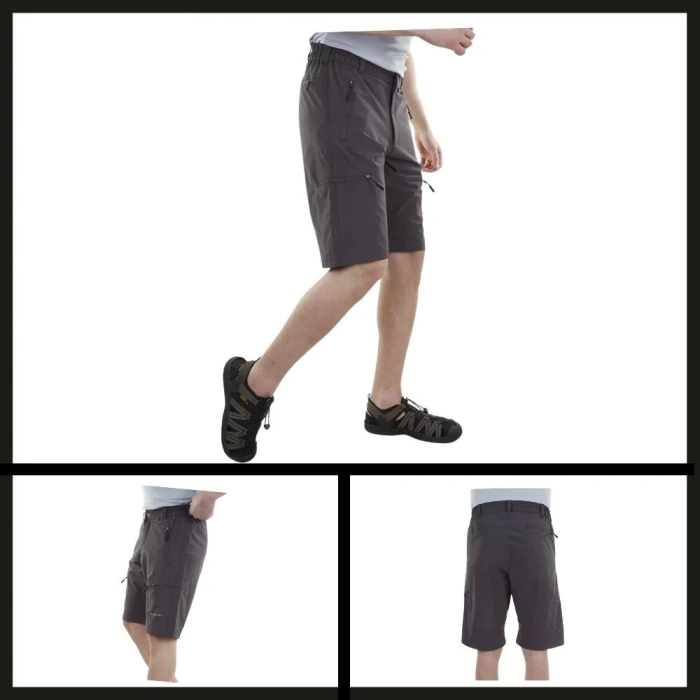 Uyguna-Yakala Füme  Colorado Erkek Short-ANT.525