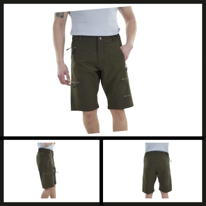 Uyguna-Yakala Haki Colorado Erkek Short-NT.522