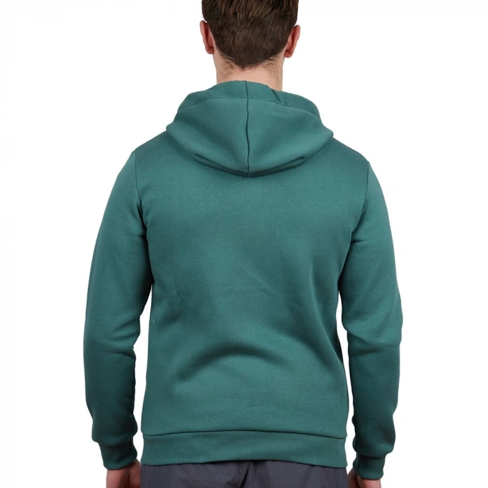 Uyguna-Yakala Sweatshirt Nefti Tam Fermuarlı Erkek-SH.413
