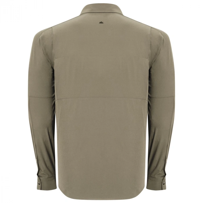 Uyguna-Yakala Sand Uzun Kollu Erkek Gömlek-LEK.079