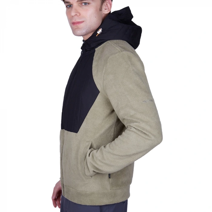 Uyguna-Yakala  Erkek Sweatshirt Haki -SH.417