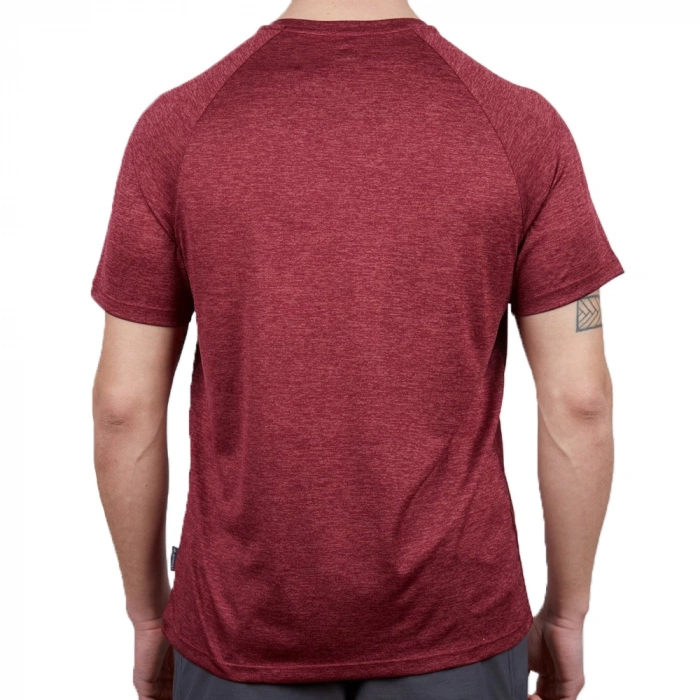 Uyguna-Yakala  Erkek T-Shirt Bordo-510-B