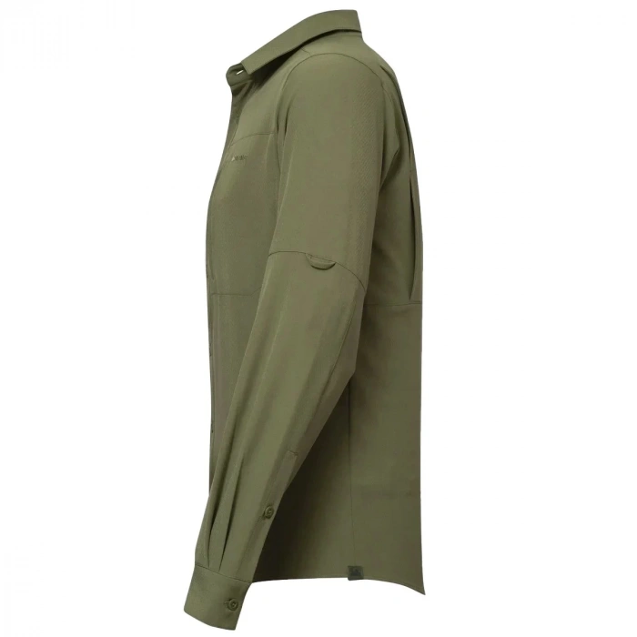 Uyguna-Yakala Haki  Uzun Kollu Erkek Gömlek -LEK.072