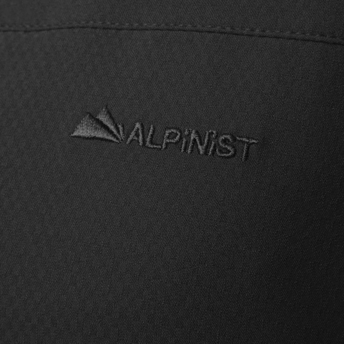 Uyguna-Yakala Siyah Uzun Kollu Erkek Gömlek-LEK.074