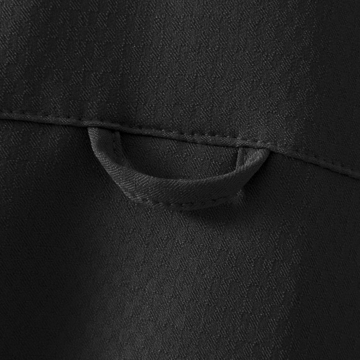 Uyguna-Yakala Siyah Uzun Kollu Erkek Gömlek-LEK.074