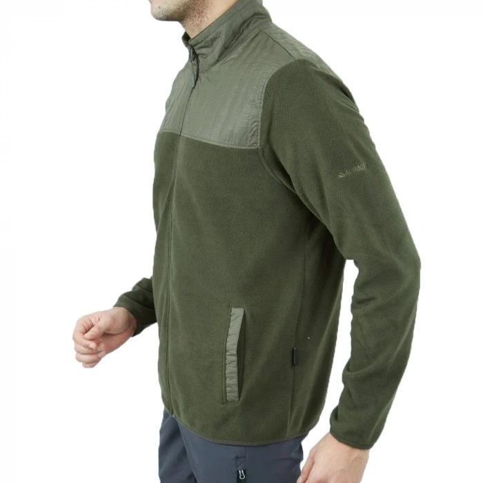 Uyguna-Yakala  Erkek Polar Mont Haki -KAB.704