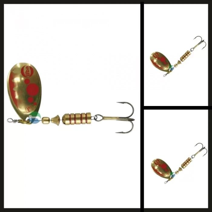 Uyguna-Yakala Altın/kırmızı No:2 B20212 Ilba Tondo Bubble-KAŞ.181