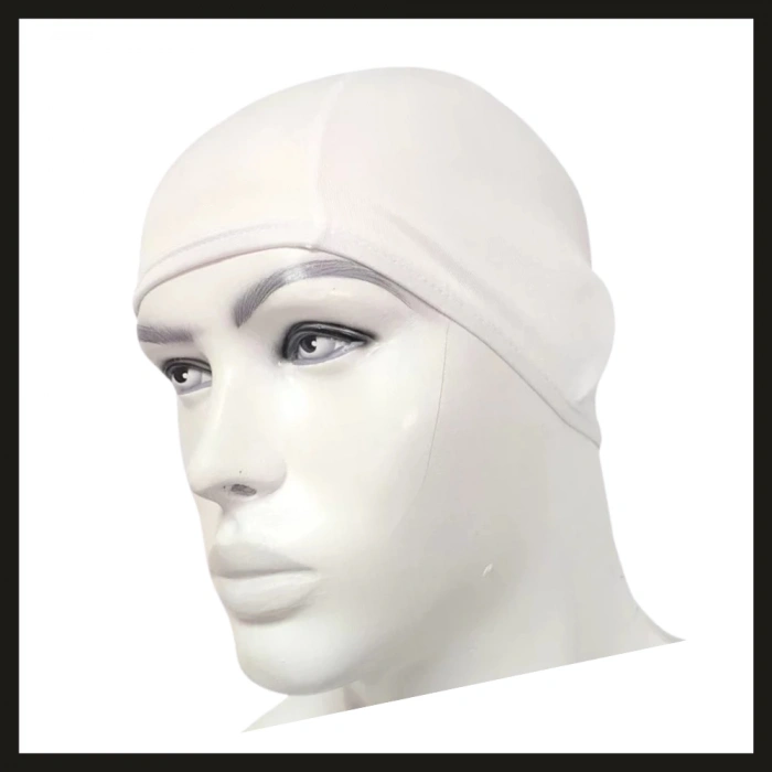 Uyguna-Yakala Beyaz Aqua Likra Bone-MLZ.068