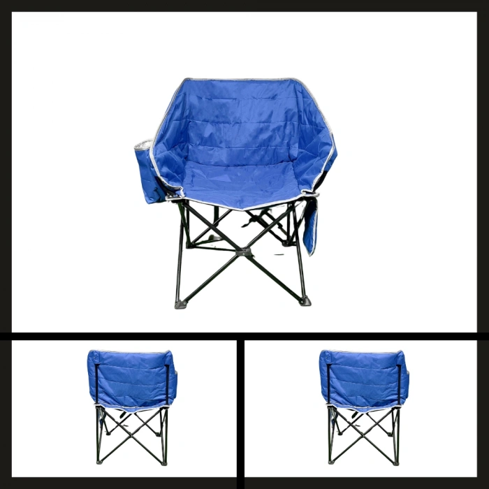 Uyguna-Yakala Mavi Argeus Balcony Comfort Katlanabilir Kamp Sandalyesi-TAB.061