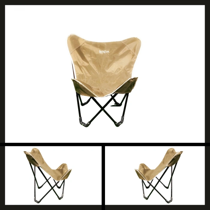 Uyguna-Yakala  Bal Köpüğü Argeus Butterfly Katlanabilir Kamp Sandalyesi-TAB.068