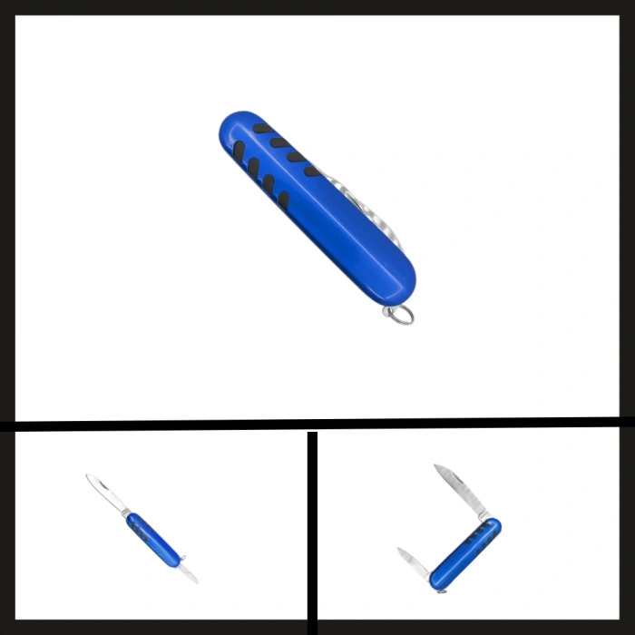 Uyguna-Yakala Mavi (k5017-8) Argeus Çift Ağızlı Cep Çakısı-CAK.429