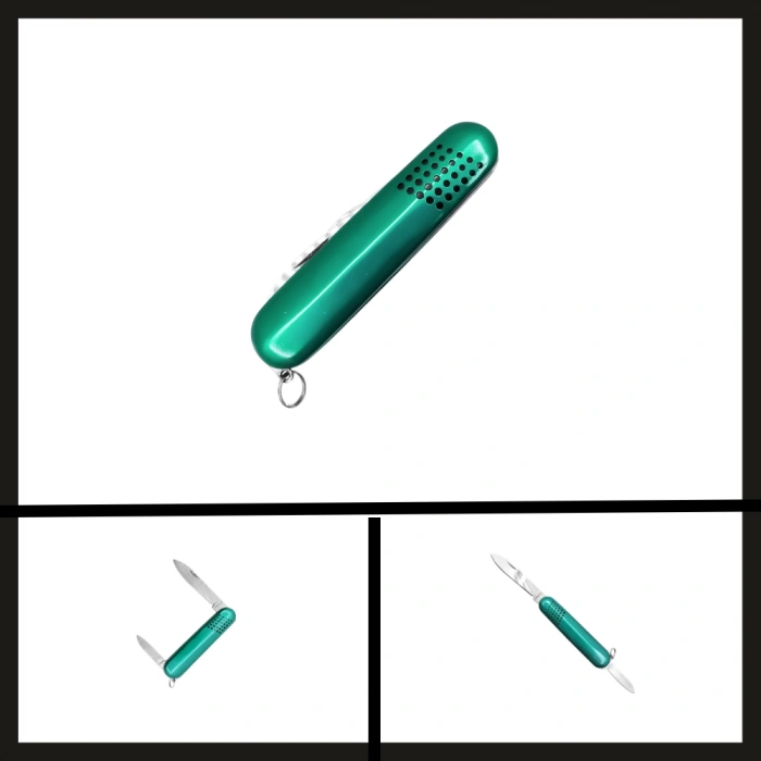 Uyguna-Yakala Yeşil (k5017-30) Çift Ağızlı Cep Çakısı-CAK.422