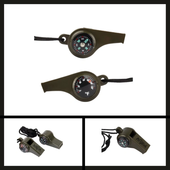 Uyguna-Yakala H3-1 Argeus Dereceli Pusulalı Düdük-PUS.019