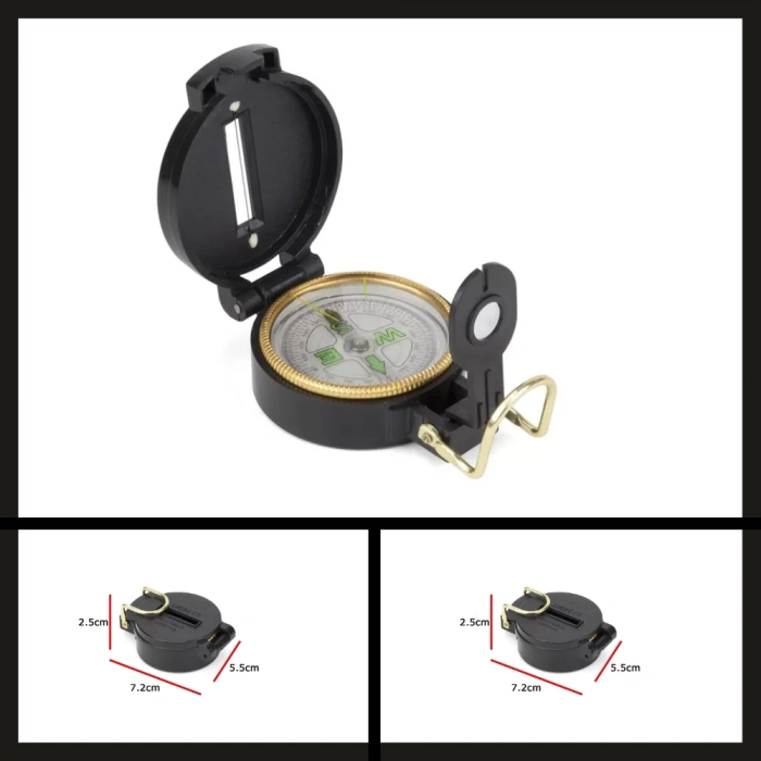 Uyguna-Yakala Siyah Argeus Hs-dc45-1 Plastik Pusula-PUS.016