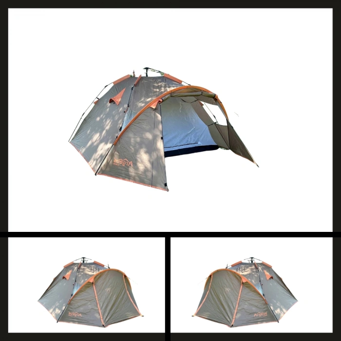 Uyguna-Yakala (arg-204) Argeus Iglo 4 Kişilik 4 Mevsim Extreme Kamp Çadırı-DIR.106