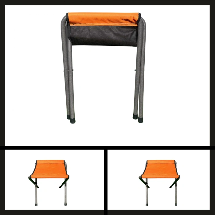 Uyguna-Yakala Turuncu Argeus Katlanabilir Pedli Tabure-TAB.054