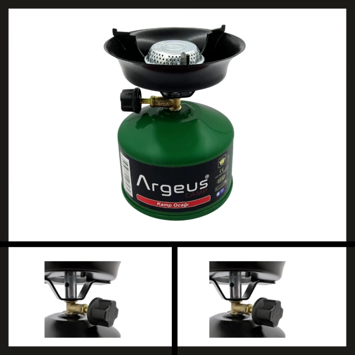 Uyguna-Yakala (203) Yeşil Argeus Stone Kamp Ocağı-YKT.157