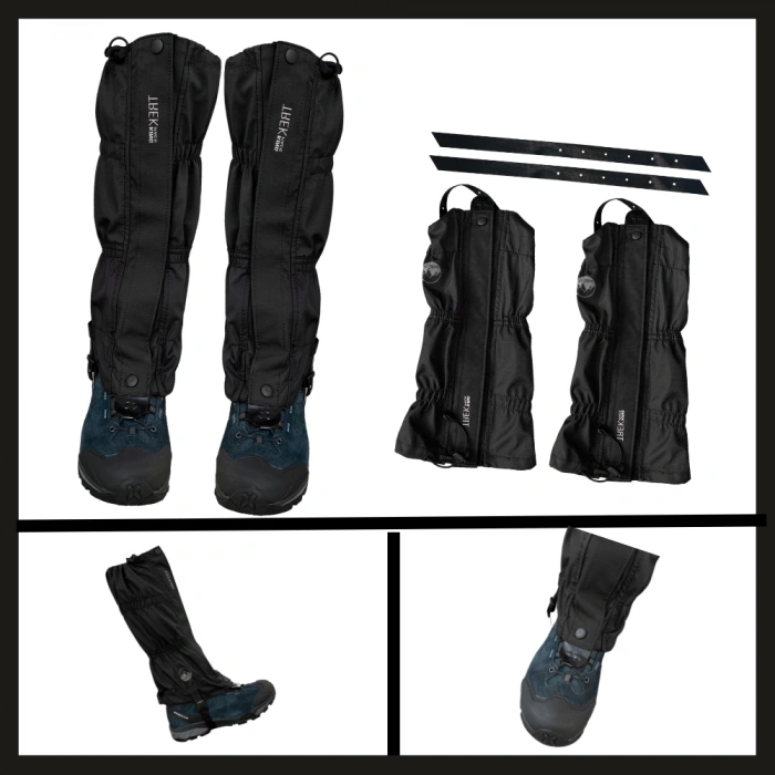 Uyguna-Yakala Siyah Trekking Pace Outdoor Tozluk-TOZ.093