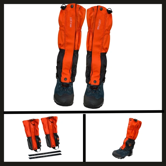 Uyguna-Yakala Turuncu-siyah Trekking Pace Outdoor Tozluk-TOZ.096