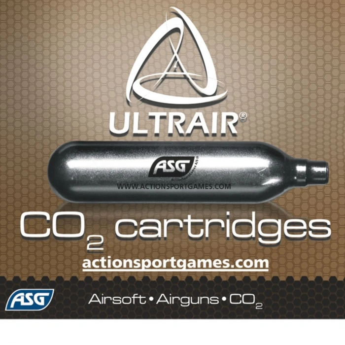 Uyguna-Yakala ASG 12 gr CO2  Airsoft Tüpü - 5 Adet