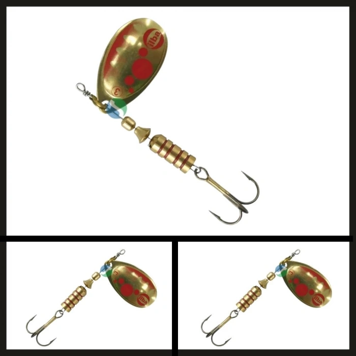 Uyguna-Yakala Altın/kırmızı No:2 B20212 Ilba Tondo Bubble-KAŞ.181