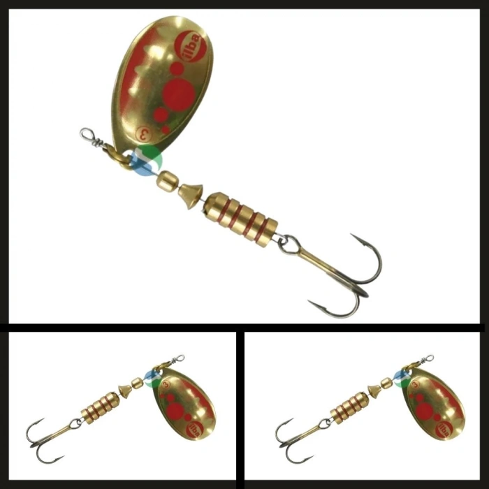 Uyguna-Yakala Altın/kırmızı No:3 B20213 Ilba Tondo Bubble Döner Kaşık No:3-KAŞ.182