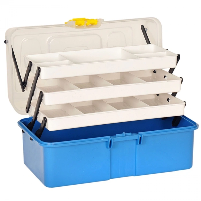 Uyguna-Yakala Balıkçı Takım Çantası - 16 Inç - Profesyonel - Malzeme Kutusu - (Kod 122)