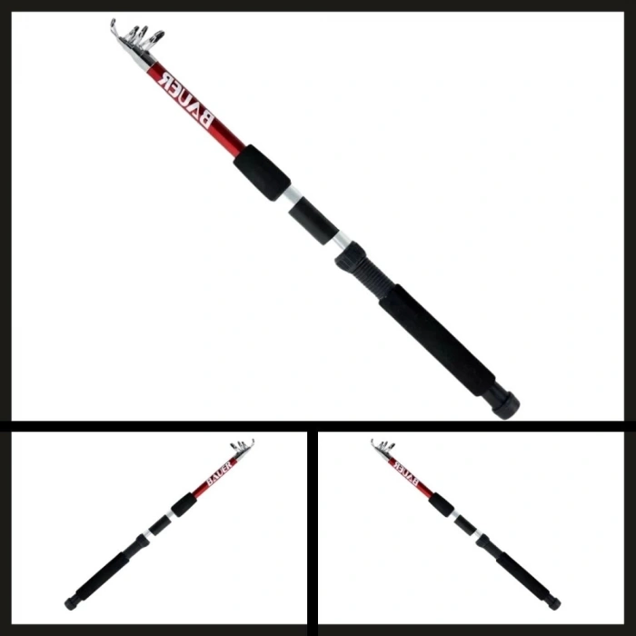 Uyguna-Yakala 75-150 Gr Bauer Pegasus 3.60 Mt Teleskopik Kamış-KMŞ.583