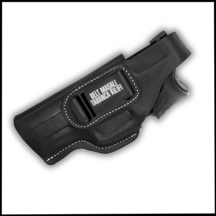 Uyguna-Yakala Belt Maşalı Tabanca Kılıfı -AK.400