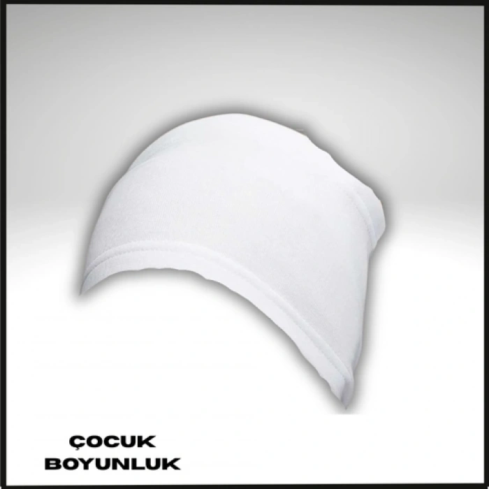 Uyguna-Yakala   Beyaz Çocuk Boyunluk  -1017-B