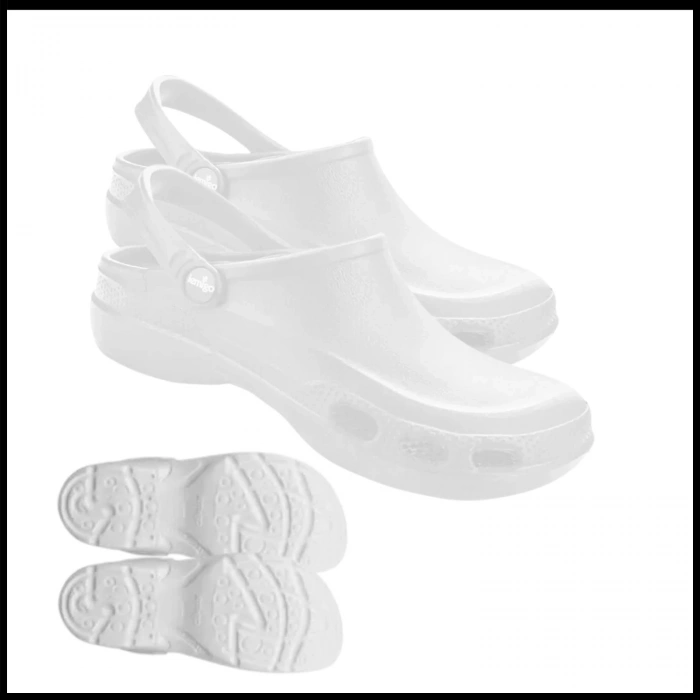 Uyguna-Yakala Beyaz Eva Doctor Terlik-ER.101-1947