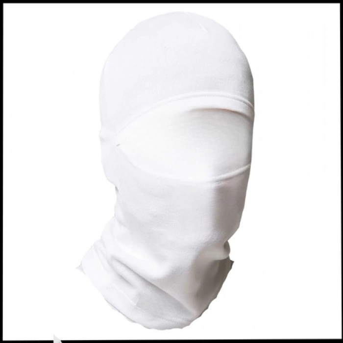Uyguna-Yakala Beyaz Yetişkin Kar Maskesi - 1014-B