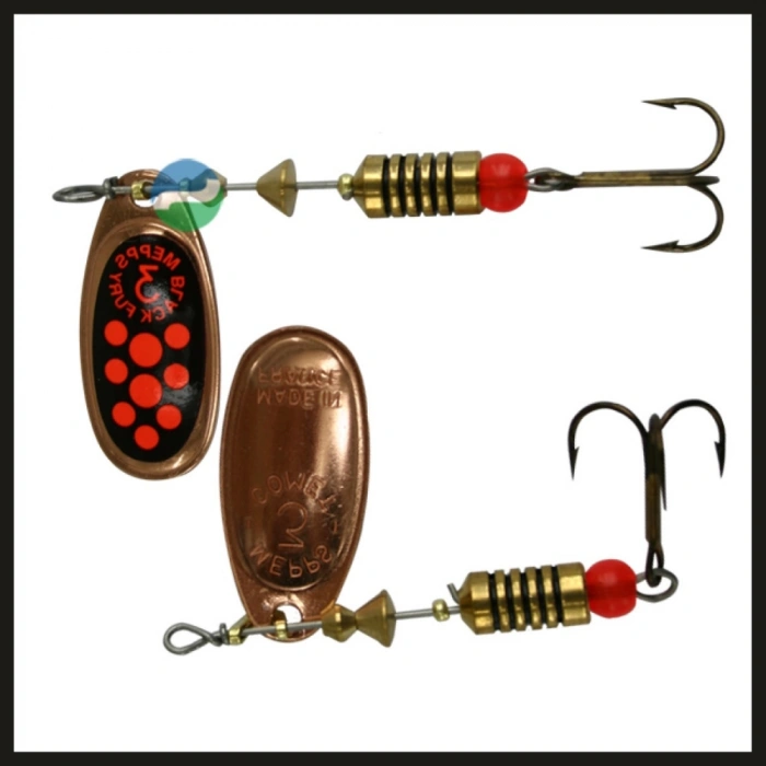 Uyguna-Yakala Black Fury Mepps Orange Bakır portakal No:2-KAŞ.268