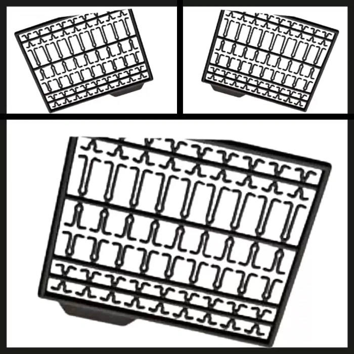 Uyguna-Yakala Brown (126pcs) Cz 1724 Hair Extender Stops-OOM.055