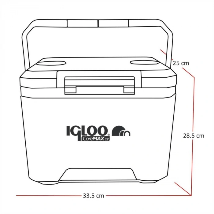 Uyguna-Yakala Buzluk - Igloo - CoreMAX - 12 lt - 300722