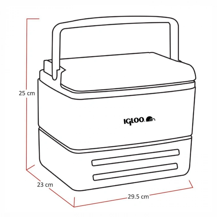 Uyguna-Yakala Buzluk - Igloo - EliteCore - 8.2 lt - Mavi - 300724