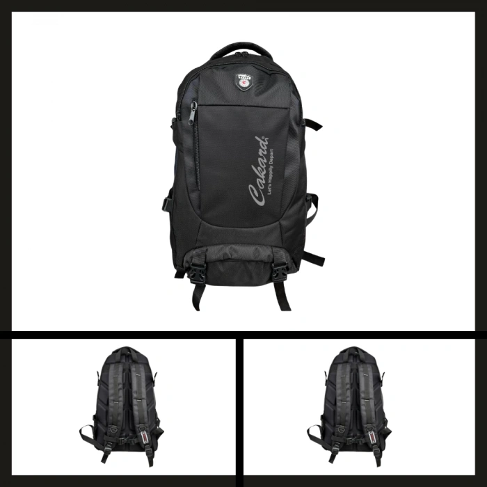 Uyguna-Yakala Siyah 909-ck Cakard Dağcı Sırt Çantası-NTA.274