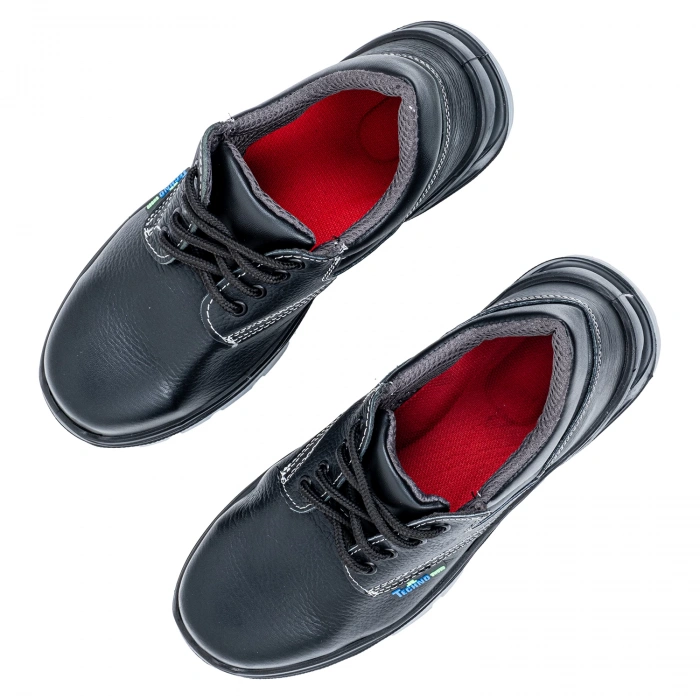 Uyguna-Yakala Çelik Burunlu Deri İş Güvenliği Ayakkabısı - Dört Mevsim - Technoboots