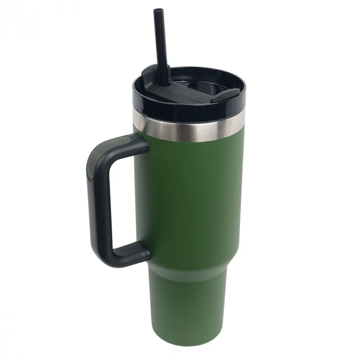 Uyguna-Yakala Çelik Mug Termos - Igloo - Stadler - 1.2 lt - Haki - 205787