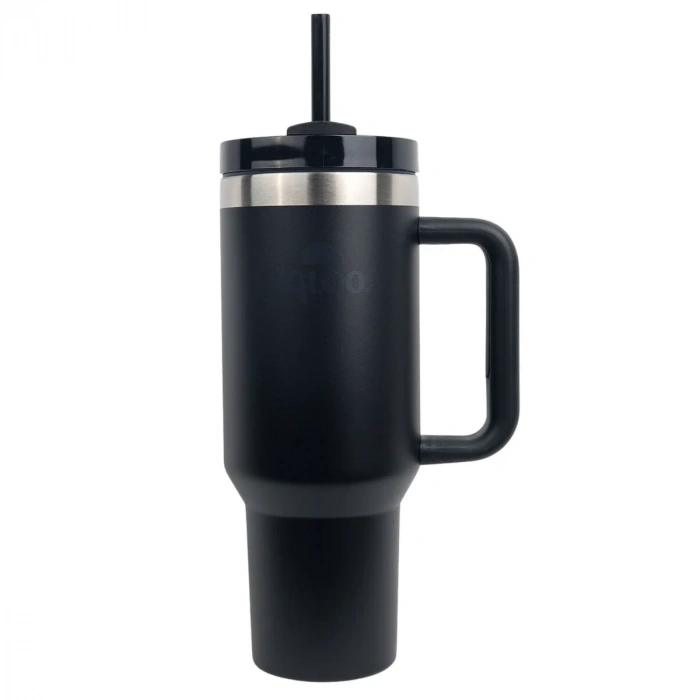 Uyguna-Yakala Çelik Mug Termos - Igloo - Stadler - 1.2 lt - Siyah - 205787