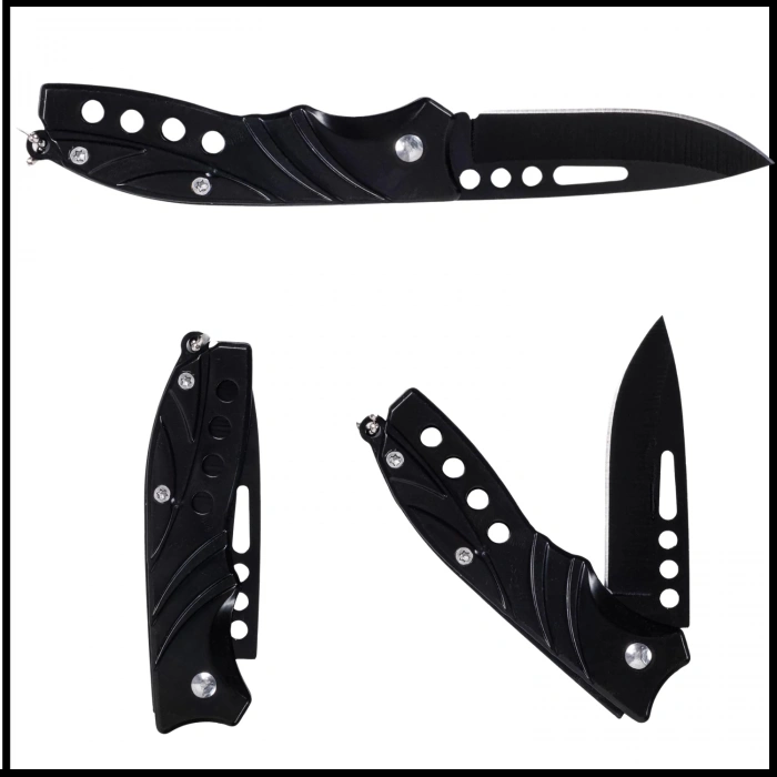 Uyguna-Yakala Cep Çakısı Paslanmaz Katlanır-CAK.518